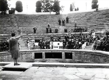 I Congrés de la Societat Internacional del Teatre, 1929. AGDB. Fons: Diputació de Barcelona. Autoria: desconeguda