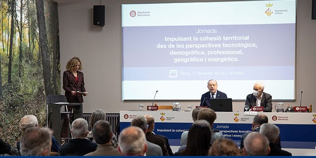 D'esquerra a dreta, Cristina Riba, Josep Arimany i Josep Maria Freixanet