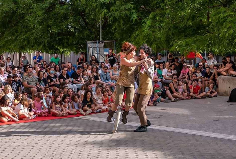 Actuació als carrers de Montgat