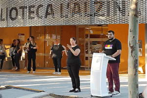 El diputat de Cultura, Pau Gonzàlez, a la inauguració