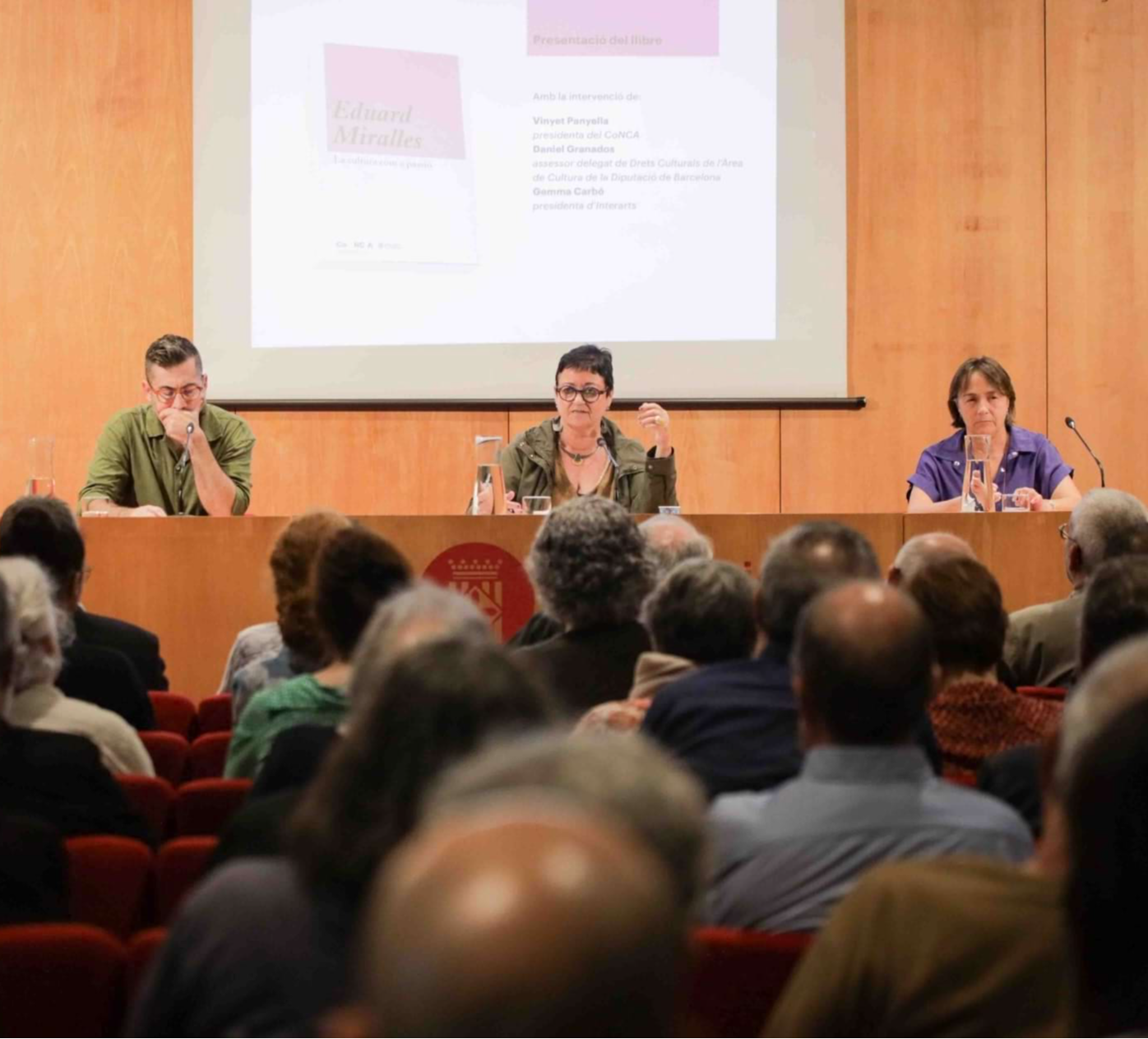 Presentació a l'auditori del CERC