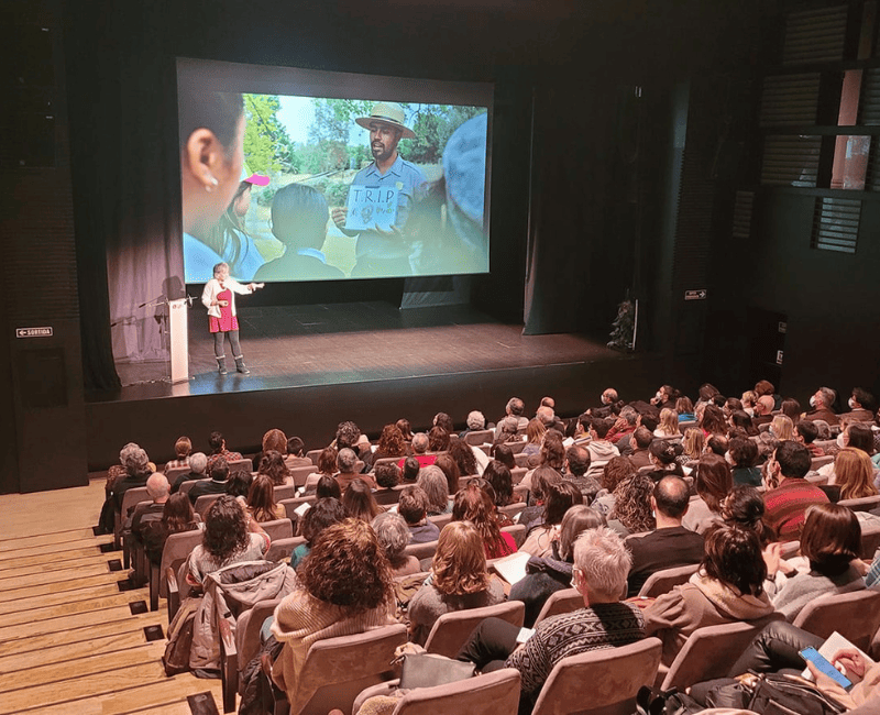 Heike Freire, a la ponència d'obertura