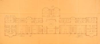 Pavelló Blau. Clínica Maternal i Ginecologia, segon pis, 1932. AGDB. Fons: Diputació de Barcelona. Autoria: Josep Goday. C-383, exp. 2.